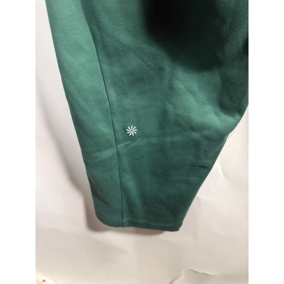 Athleta Green Unstoppable Pants Women Size L Drawstring Pockets Athleisure - Picture 7 of 11